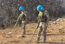 Казахстанские миротворцы обезвредили более тысячи взрывоопасных предметов на Голанских высотах