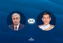 Касым-Жомарт Токаев поздравил короля Таиланда