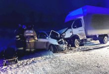 Женщину зажало в деформированном авто в Акмолинской области