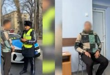 Водитель-наркоман управлял авто в Алматы (ВИДЕО)