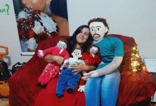 Женщина, вышедшая замуж за тряпичную куклу, объявила пол четвертого ребенка