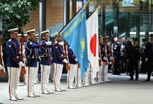 Торжественная церемония встречи Касым-Жомарта Токаева прошла в Токио