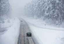 Осадки затруднят движение транспорта на трассах в 13 областях Казахстана