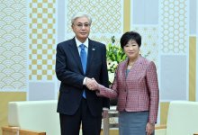 "Қош келдіңіз!": губернатор Токио обратилась к Токаеву на казахском языке