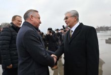 Президент Казахстана прибыл в Санкт-Петербург