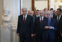 Токаев и лидеры стран СНГ посетили Эрмитаж