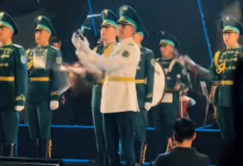 Рота военнослужащих Казахстана исполнила музыку Скриптонита (ВИДЕО)