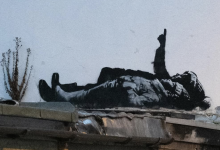 Работа Бэнкси о детской бездомности появилась в центре Лондона