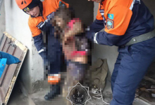 Ребенок провалился в уличный туалет в Жамбылской области