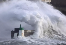 Шторм "Горетти" оставил без света тысячи домов во Франции (ВИДЕО)