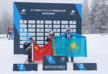 Казахстанский парабиатлонист завоевал медаль на Кубке мира