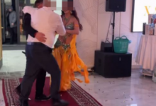 Мужчина напал на танцовщицу прямо во время выступления в Косшы (ВИДЕО)