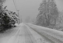 Снег и морозы надвигаются на Алматы