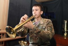 Военнослужащий Нацгвардии реализовал мечту о военном оркестре