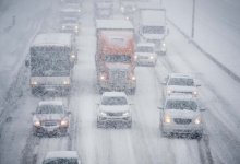 Водителей предупредили о сильной метели и гололедице