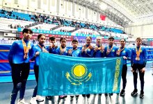 Сборная Казахстана стала призером международного турнира по шорт-треку