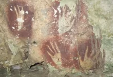 Найдено самое древнее изображение руки в мире
