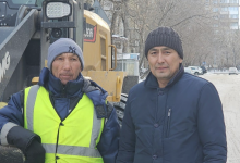 Даулет держит город в чистоте