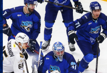 "Адмирал" забил пять шайб в ворота "Барыса"