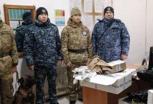 Попытку передачи запрещенных предметов в учреждение УИС пресекли в Актобе