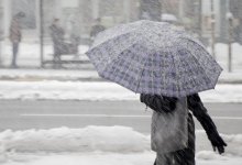 Дождь со снегом обрушатся на Алматы