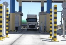 Пробка из грузовиков образовалась на границе Казахстана и Кыргызстана