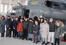Будущие защитники Отечества познакомились с авиацией Национальной гвардии