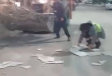 Ветер сорвал крыши и обесточил микрорайоны в Конаеве (ВИДЕО)