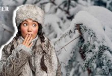 Астану заметет снегом и метелью