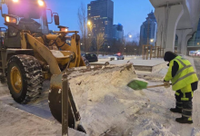 Снег, метель и ветер до 28 м/с прогнозируют в Казахстане