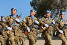 139 казахстанских миротворцев на Голанских высотах получили награды ООН