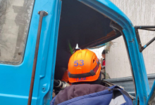 Водителя зажало в кабине грузовика в Алматинской области