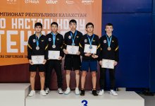 Воспитанники Академии Nomad выиграли юниорский чемпионат РК по настольному теннису