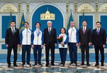 В Акорде наградили олимпийского чемпиона Михаила Шайдорова (ВИДЕО)