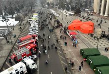 Площадь "Астана" перекроют 1 марта в Алматы