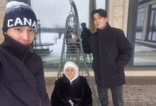 Димаш Кудайберген был замечен на прогулке в Алматы