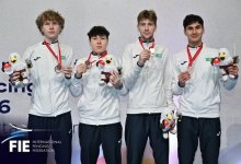 Команда Казахстана по фехтованию вошла в топ-3 чемпионата Азии