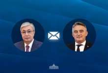 Токаев поздравил руководство Боснии и Герцеговины по случаю Дня независимости