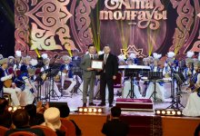 Президент поздравил участников торжественного вечера в честь 180-летия Жамбыла Жабаева