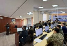 Военнослужащие Нацгвардии РК посетили тренинг по работе с ИИ