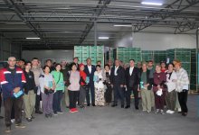 Члены коалиции встретились с коллективом тепличного комплекса "Green Land Alatau" в Алматинской области