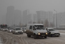 Дождь, снег, метель: штормовое предупреждение объявили в ряде регионов Казахстана