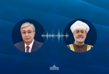 Токаев обсудил с султаном Омана ситуацию на Ближнем Востоке