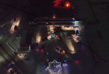 Пожар в Семее: опубликовано видео с регистратора прибывшего первым экипажа полиции (ВИДЕО)