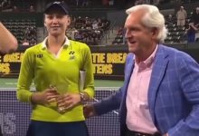 Рыбакина попала в неловкую ситуацию в США (ВИДЕО)