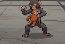 Про одинокую макаку Панча из зоопарка создали игру