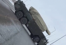 Зенитный ракетный комплекс заметили в Астане (ВИДЕО)