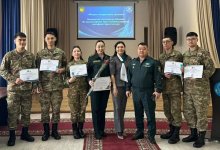 Карагандинские гвардейцы повысили уровень владения казахским языком
