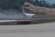 Самолет жестко приземлился в Таиланде