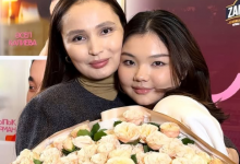 Жулдыз Абдукаримова поддержала дочь на премьере фильма (ВИДЕО)